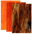Orange Stained & Specialty Glass